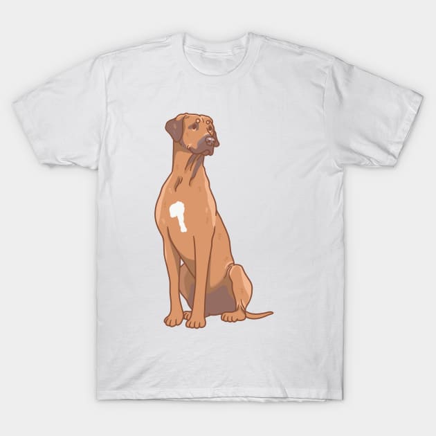 Rhodesian Ridgeback T-Shirt by Csieben